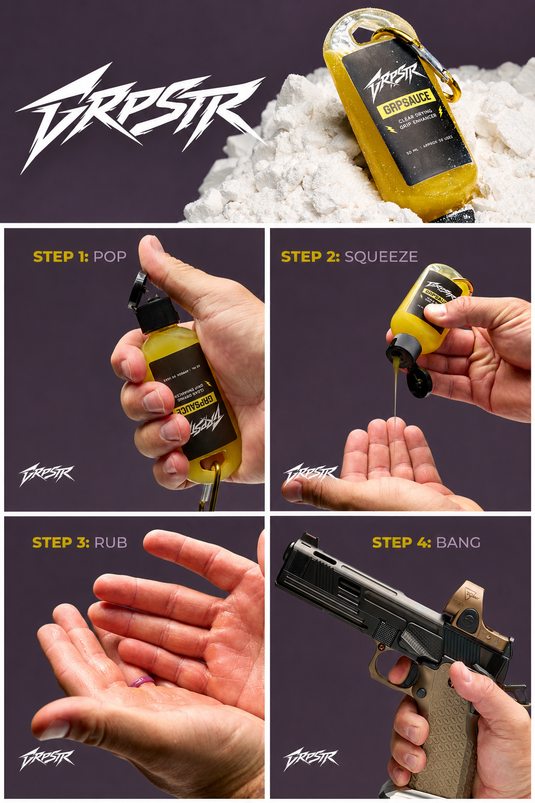 GRPSAUCE GLUE — Clear Drying Grip Enhancer
