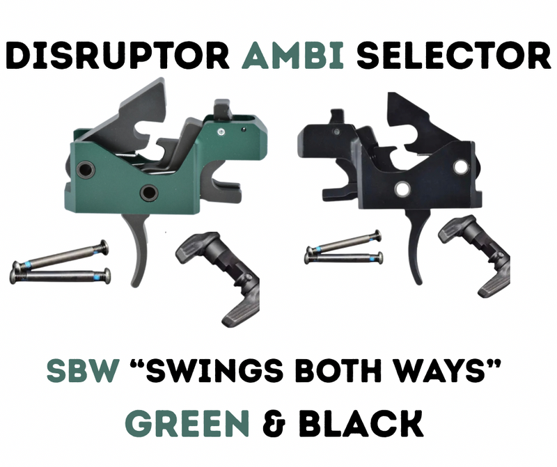 Load image into Gallery viewer, Triggered Company Disruptor FRT (SBW) AMBI M16 BCG + H3 Buffer Bundle — AR-15 (USA Made)
