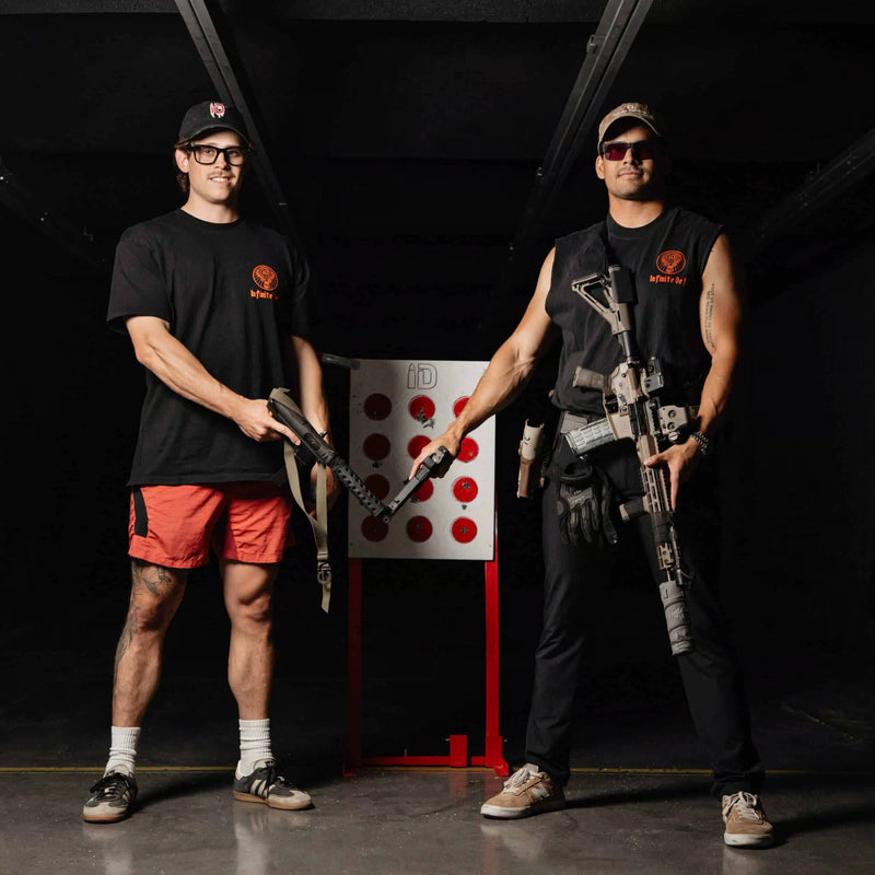 Load image into Gallery viewer, Circle Drill Infinity Target (With Stencil!)
