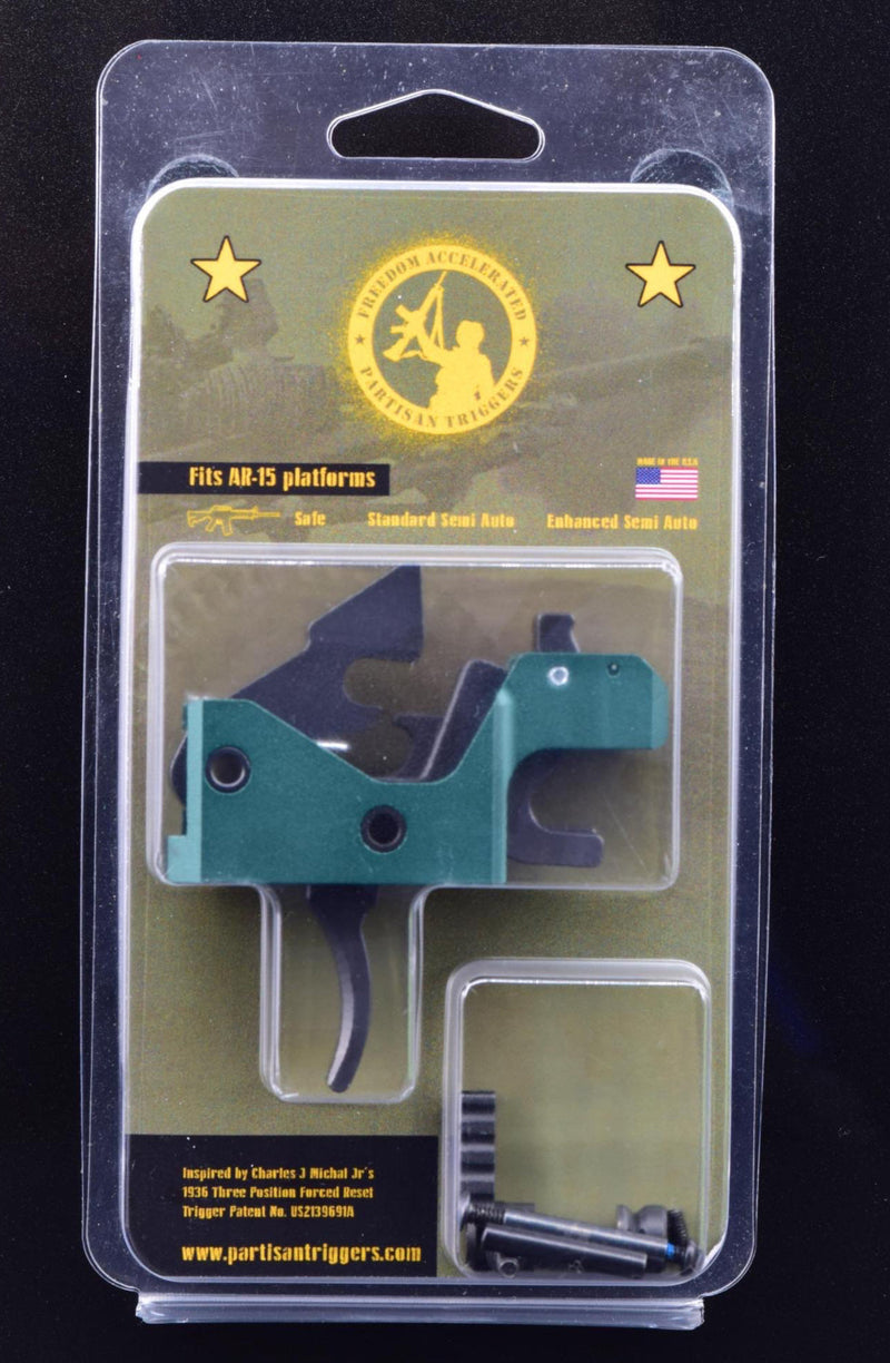 Load image into Gallery viewer, 2 pack combo Partisan Forced-Reset Drop-In Cassette Trigger FRT – AR-15 Platform (USA-Made)
